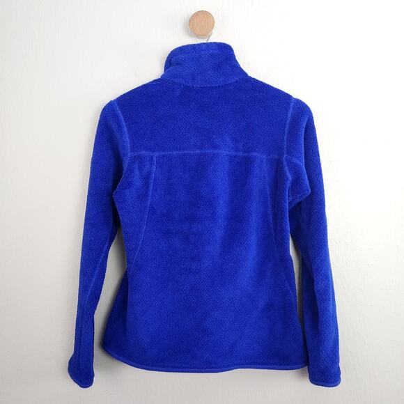 Patagonia Re-Tool Snap-T Fleece Pullover Jacket- Cobalt Blue Small - Picture 8 of 8